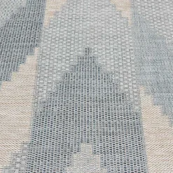 Kirklands Home Neutral Melbourne Indoor/Outdoor Area Rug, 5x7 Gray New