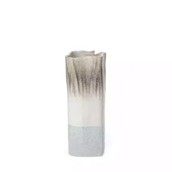 Vases>Kirklands Home Neutral Ombre Ceramic Vase, 12 in.