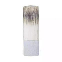Vases>Kirklands Home Neutral Ombre Ceramic Vase, 16 in.