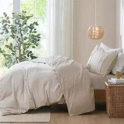 Kirklands Home Neutral Oversized 3-pc. King Duvet Cover Set Tan Online