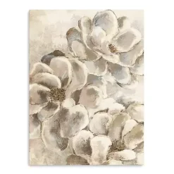 Kirklands Home Neutral Petals Canvas Art Print, 30x40 in. New