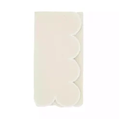 Kirklands Home Neutral Scalloped Edge Napkins, Set of 4 Tan Sale