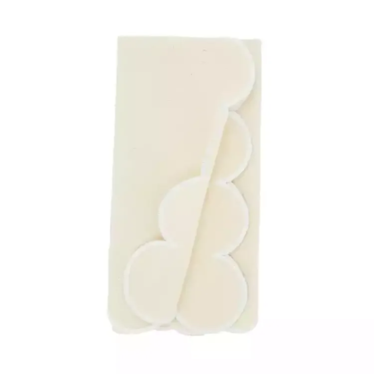 Kirklands Home Neutral Scalloped Edge Napkins, Set of 4 Tan Sale