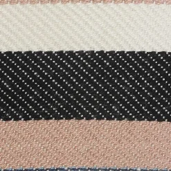 Kirklands Home Neutral Striped Outdoor Pillow Clearance