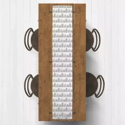 Christmas Dining & Entertaining>Kirklands Home Neutral Tree Patterned Table Runner, 72 in.