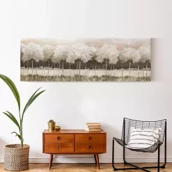 Kirklands Home Neutral Treescape Canvas Art Print Outlet