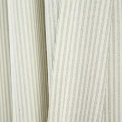 Kirklands Home Neutral Vintage Stripe Curtain Panel Set, 84 in. Outlet