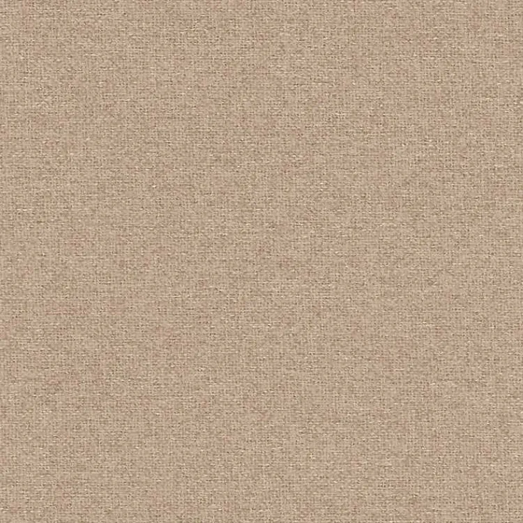 Kirklands Home Neutral Woven Channel Convertible Sofa Tan New
