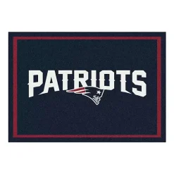 Kirklands Home New England Patriots Area Rug, 4x6 Black Clearance