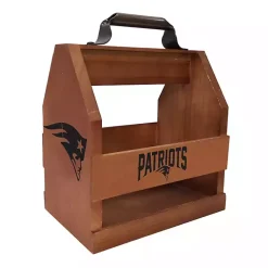 Kirklands Home New England Patriots Wooden Condiment Caddy Best