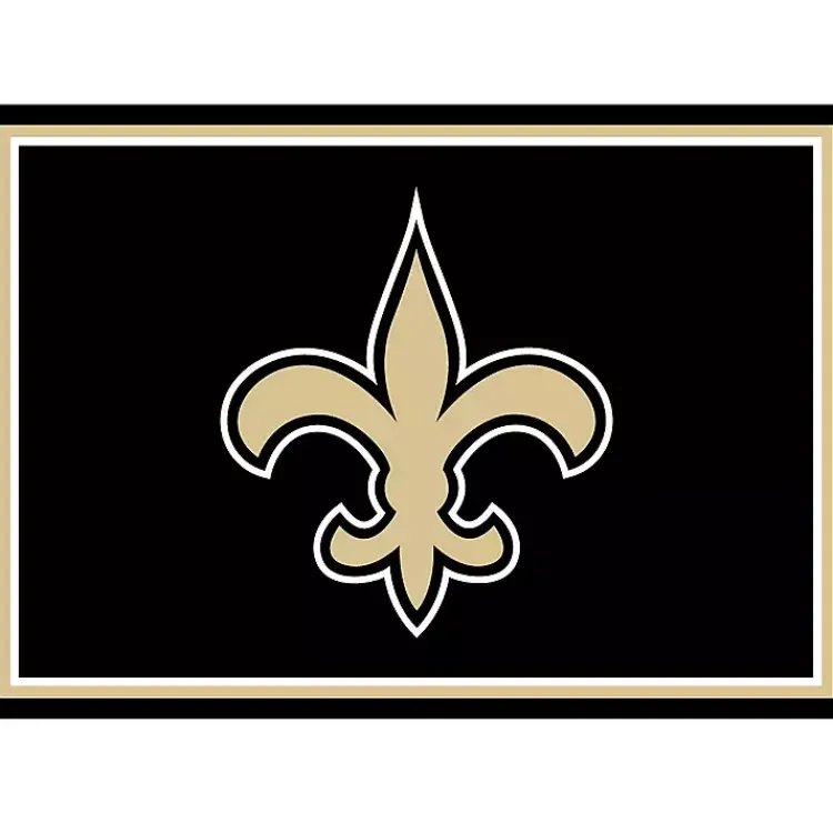 Kirklands Home New Orleans Saints Area Rug, 3x4 Clearance