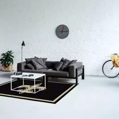 Kirklands Home New Orleans Saints Area Rug, 4x6 Black