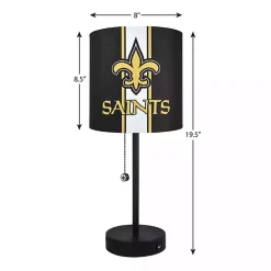 Kirklands Home New Orleans Saints Charging Table Lamp Hot