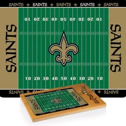 Kirklands Home New Orleans Saints Cutting Board & Knife Set New
