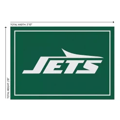 Kirklands Home New York Jets Area Rug, 3x4 Green