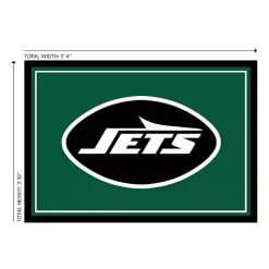 Kirklands Home New York Jets Area Rug, 4x6 New