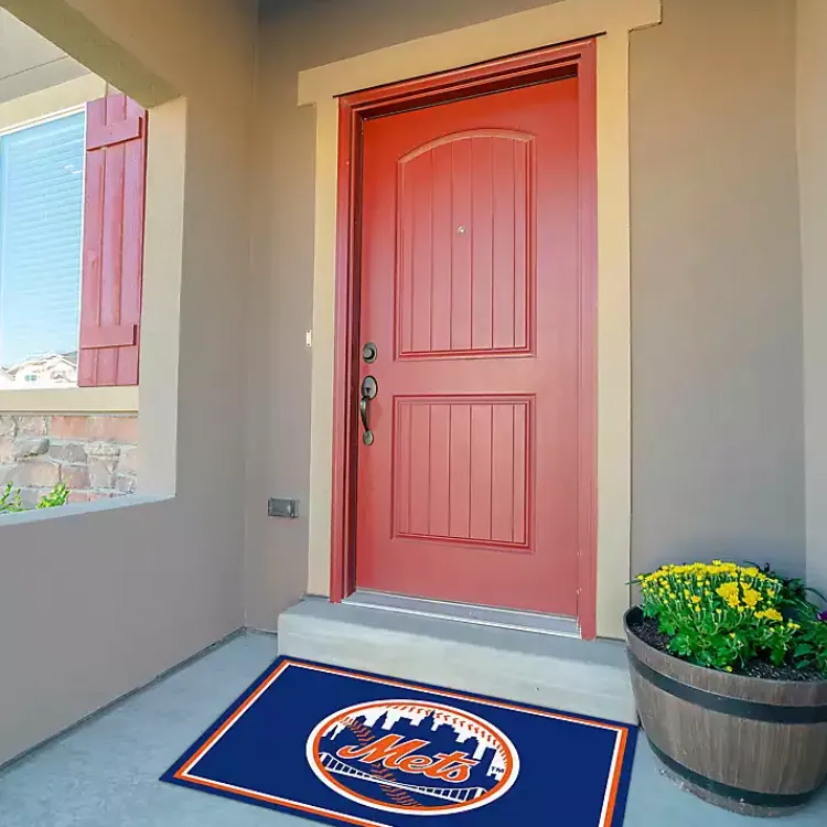Kirklands Home New York Mets Spirit Rug, 3x4 Hot