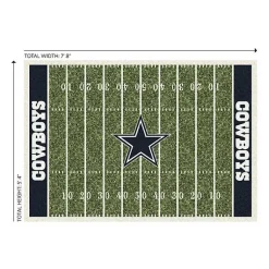 Kirklands Home NFL Dallas Cowboys Home Field Area Rug, 6x8 Discount