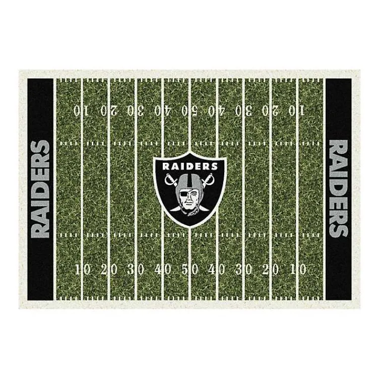 Kirklands Home NFL Las Vegas Raiders Home Field Area Rug, 6x8 Sale