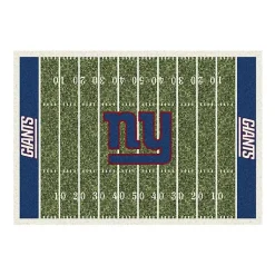 Kirklands Home NFL New York Giants Home Field Area Rug, 6x8 Hot