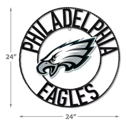 Kirklands Home NFL Philadelphia Eagles Wrought Iron Wall Plaque Discount