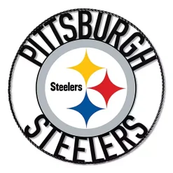Kirklands Home NFL Pittsburgh Steelers Wrought Iron Wall Plaque Discount