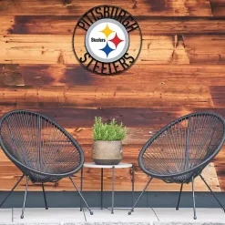 Kirklands Home NFL Pittsburgh Steelers Wrought Iron Wall Plaque Discount