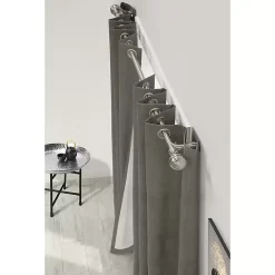 Kirklands Home Nickel Blackout Extendable Curtain Rod, 72 in. Discount