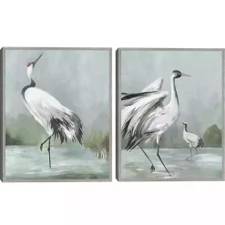 Kirklands Home Noble Beauty Framed Canvas Art Prints, Set of 2