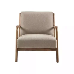 Kirklands Home Nolan Sand Mid-Century Accent Chair Tan Outlet
