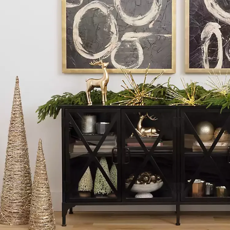 Christmas Arrangements & Garland>Kirklands Home Norfolk Pine Garland, 5 ft. Green