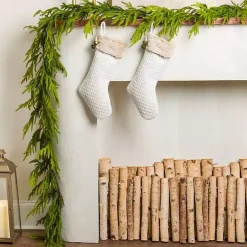 Christmas Arrangements & Garland>Kirklands Home Norfolk Pine Natural Touch Garland, 15 ft. Green