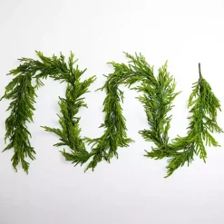 Christmas Arrangements & Garland>Kirklands Home Norfolk Pine Natural Touch Garland, 15 ft. Green