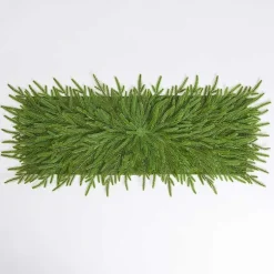 Christmas Dining & Entertaining>Kirklands Home Norfolk Pine Table Topper Green