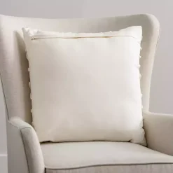 Pillows>Kirklands Home Norman Pillow Ivory