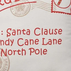 Christmas Pillows>Kirklands Home North Pole Postcard Pillow