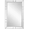 Kirklands Home Notched Bevel Rectangle Wall Mirror Best