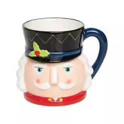 Christmas Dining & Entertaining>Kirklands Home Nutcracker Christmas Mugs, Set of 2