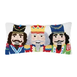 Christmas Pillows>Kirklands Home Nutcracker Trio Lumbar Pillow Multi