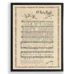 Christmas Art & Wall Decor>Kirklands Home O Holy Night Christmas Hymn Wall Plaque