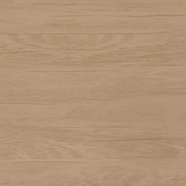 Kirklands Home Oak Wood Simple Grooved Handle 6-Drawer Dresser Tan New