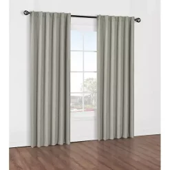 Kirklands Home Oatmeal Baxter Blackout Curtain Panel, 84 in. Tan Online