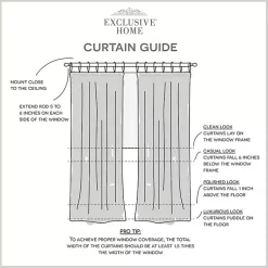 Kirklands Home Oatmeal Braided 2-pc. Curtain Panel Set, 108 in.