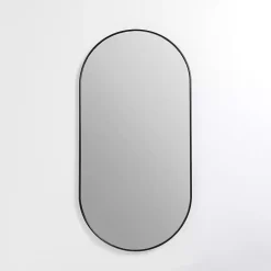 Kirklands Home Oblong Black Nouveau Linear Wall Mirror Best
