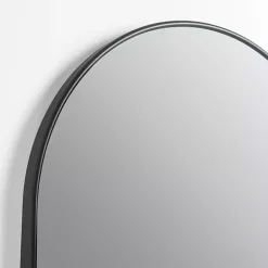Kirklands Home Oblong Black Nouveau Linear Wall Mirror Best