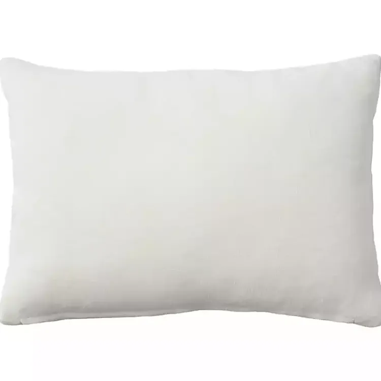 Pillows>Kirklands Home Ocean Asymmetrical Stripes Lumbar Pillow Blue