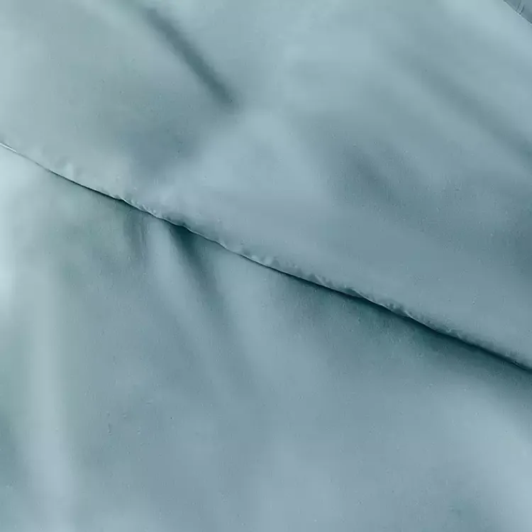Kirklands Home Ocean Solid 3-pc. Twin Duvet Cover Set Blue Online
