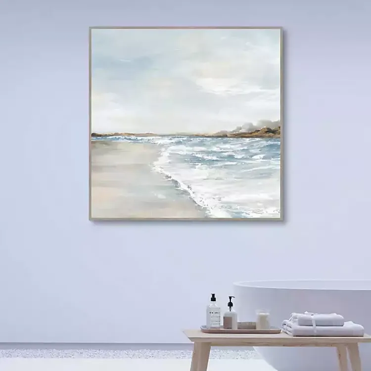 Kirklands Home Ocean Dreams Framed Canvas Art Print Online