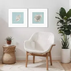 Kirklands Home Ocean Seashells I Framed Art Prints, Set of 2 Outlet