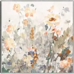Kirklands Home October Garden Framed Canvas Art Print Sale